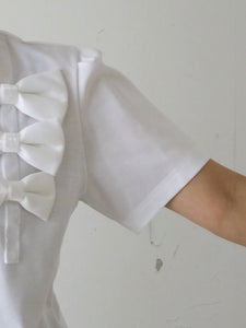 noir kei ninomiya 綿ポンチ Tシャツ ダブルリボン 5つリボン – CREER