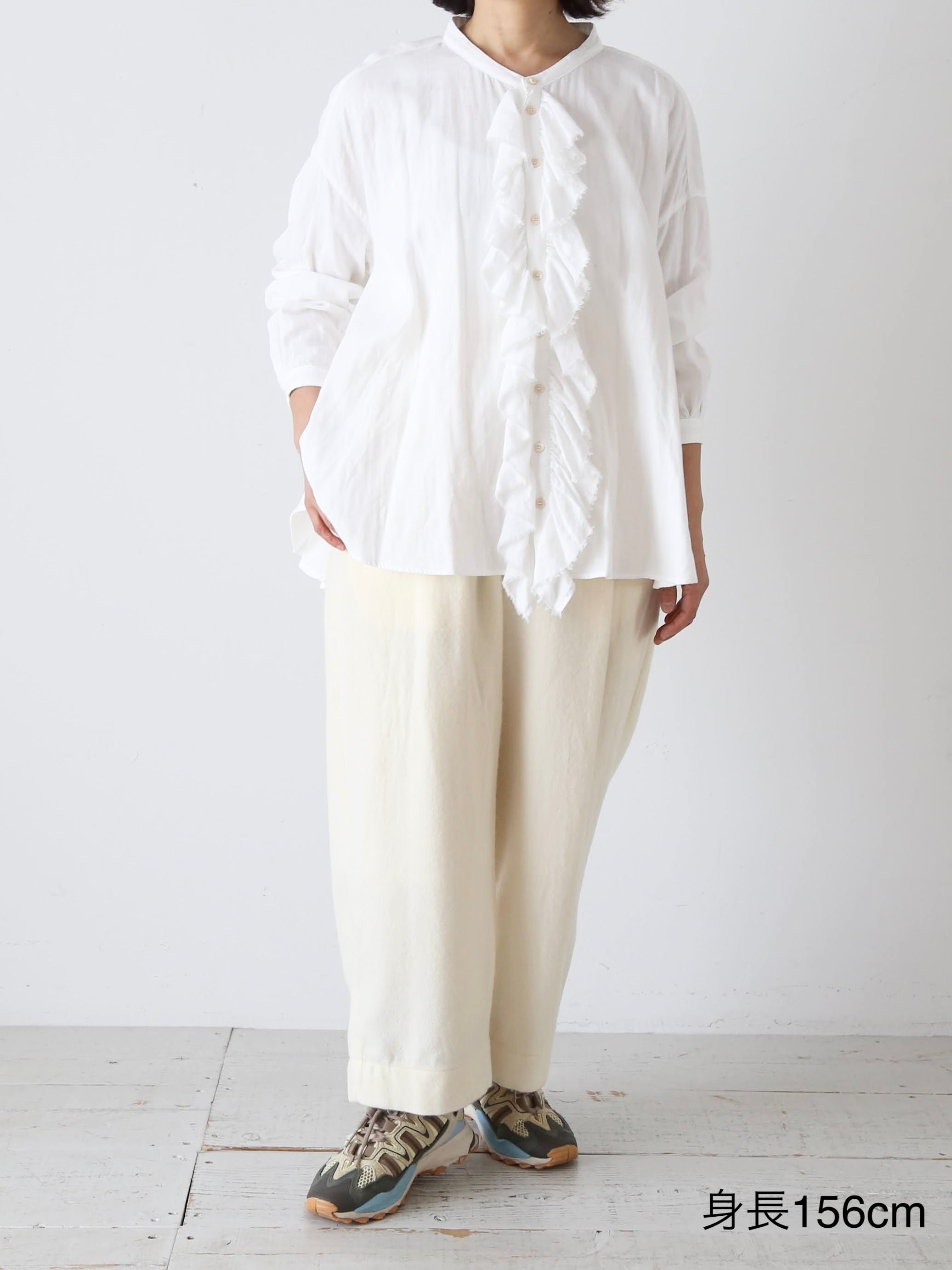 suzuki takayuki フルーリングワイドストレートパンツ [A262-20]