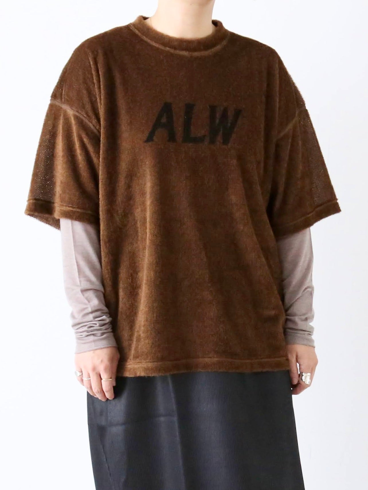 ALWEL Rvs メッシュT [OCTA-1]