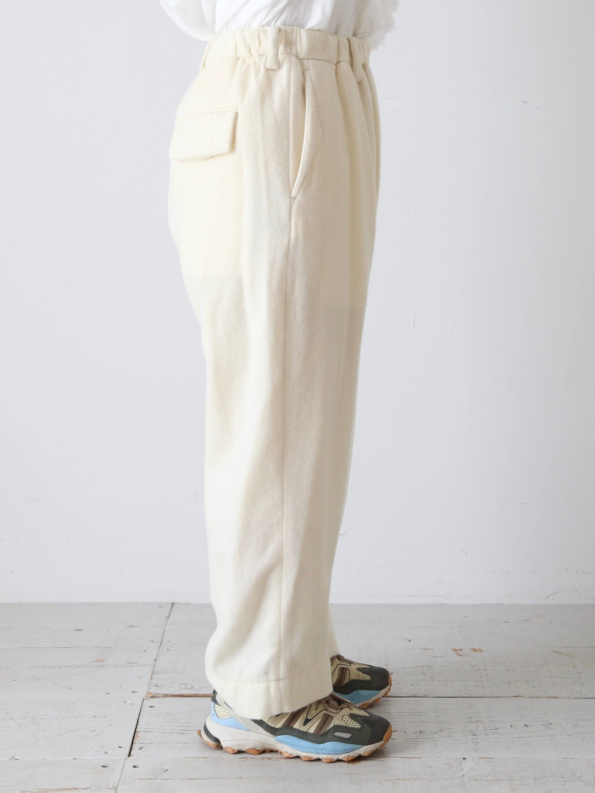 suzuki takayuki フルーリングワイドストレートパンツ [A262-20]