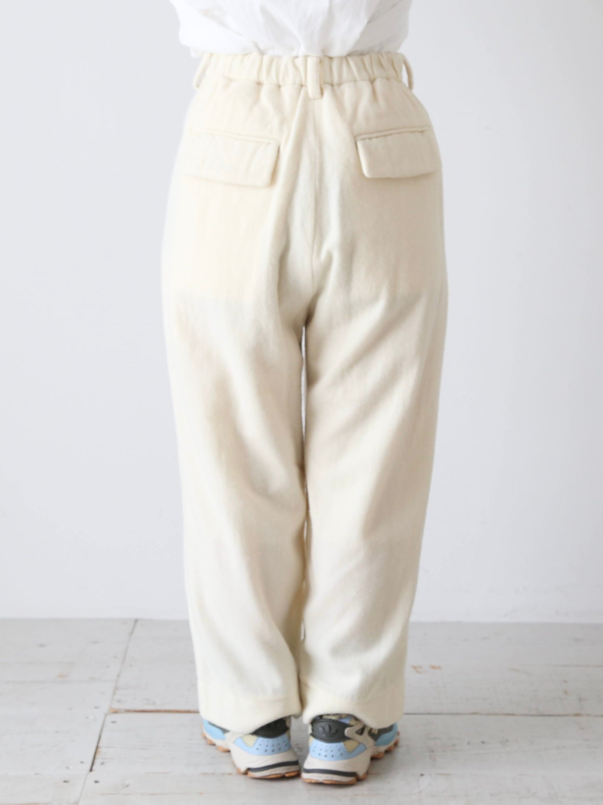 suzuki takayuki フルーリングワイドストレートパンツ [A262-20]