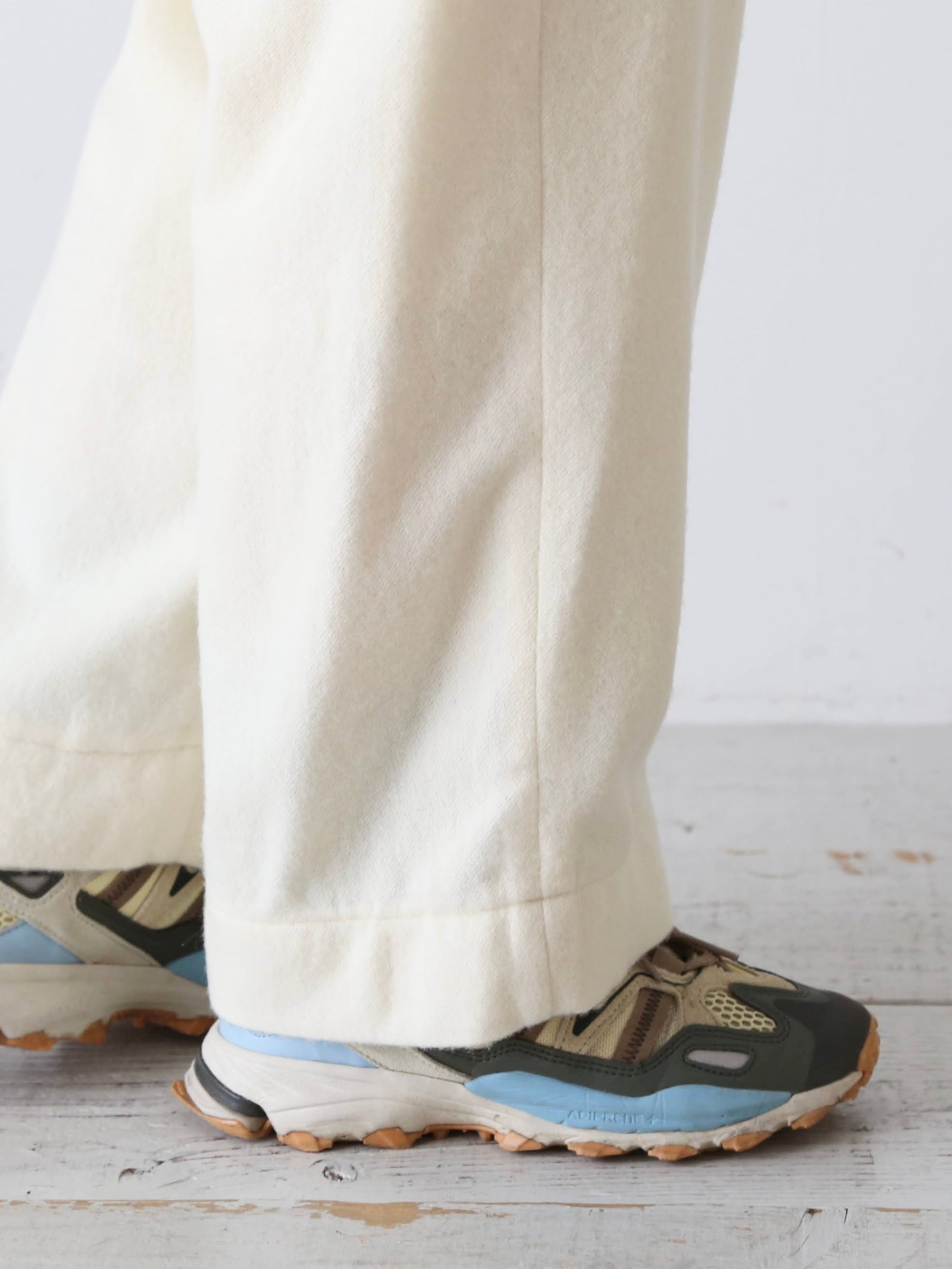 suzuki takayuki フルーリングワイドストレートパンツ [A262-20]