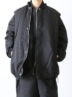 画像をギャラリービューアに読み込む, ALWEL リバーシブルスリーブレスジャケット [CRINY FUR-1]
