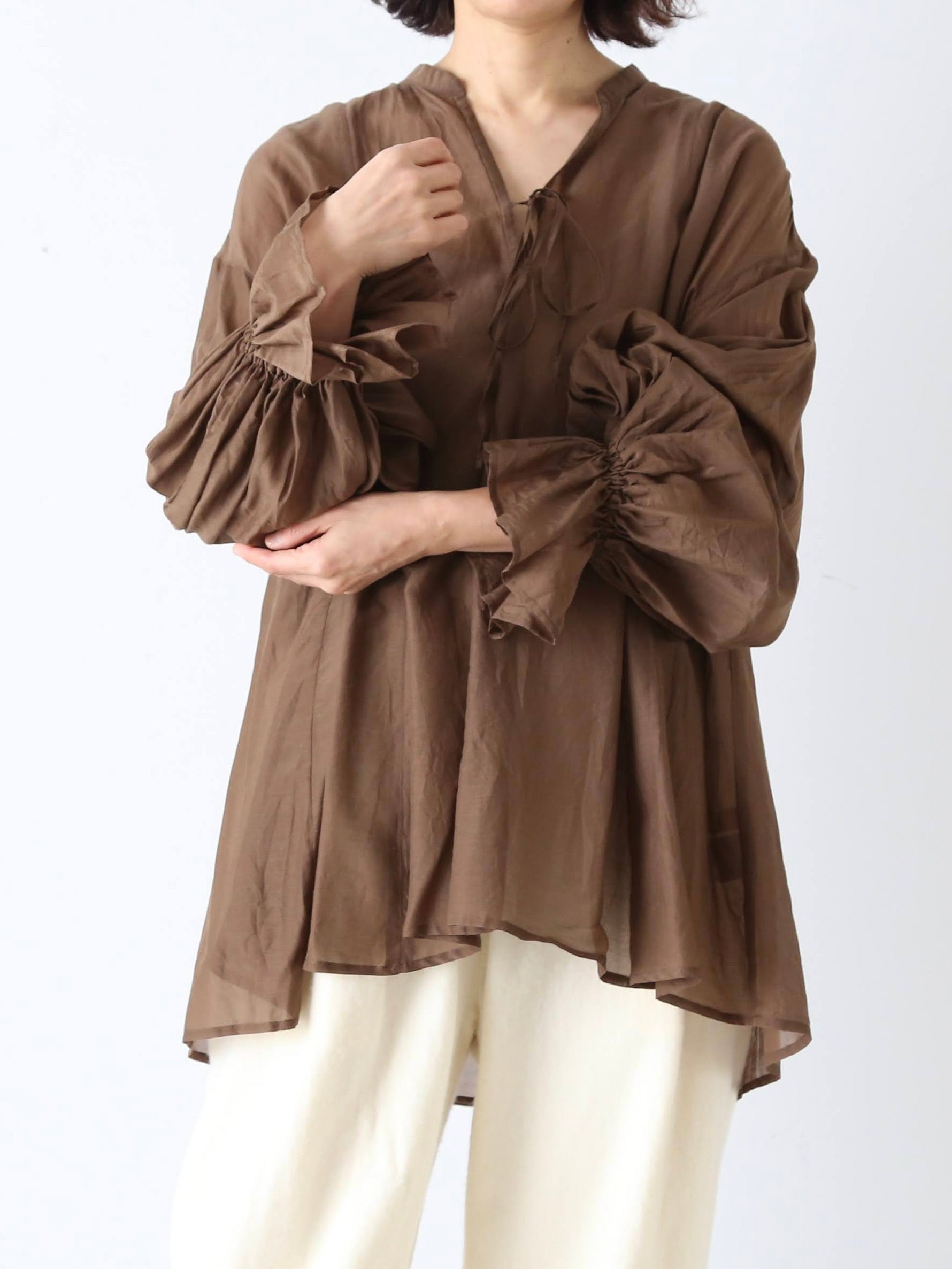 suzuki takayuki スモックブラウス [A261-08]