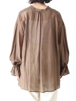 画像をギャラリービューアに読み込む, suzuki takayuki スモックブラウス [A261-08]
