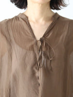 画像をギャラリービューアに読み込む, suzuki takayuki スモックブラウス [A261-08]
