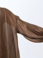 画像をギャラリービューアに読み込む, suzuki takayuki スモックブラウス [A261-08]
