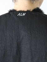 画像をギャラリービューアに読み込む, ALWEL リバーシブルスリーブレスジャケット [CRINY FUR-1]
