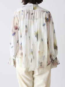 suzuki takayuki ビショップスリーブブラウス [B251-08] – CREER