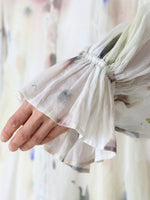 画像をギャラリービューアに読み込む, suzuki takayuki ビショップスリーブブラウス [B251-08]
