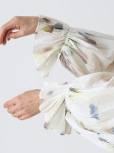 suzuki takayuki ビショップスリーブブラウス [B251-08] – CREER