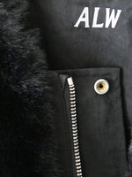 画像をギャラリービューアに読み込む, ALWEL リバーシブルスリーブレスジャケット [CRINY FUR-1]
