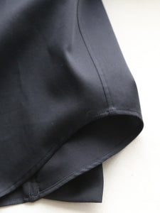 noir kei ninomiya 綿ブロード ブラウス 長袖 丸襟 フリル – CREER