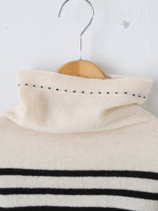 TOWAVASE バスクプルオーバー (タートルネック) 一本どり[mdm02-03