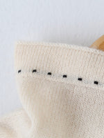 画像をギャラリービューアに読み込む, TOWAVASE バスクプルオーバー (タートルネック) 一本どり[mdm02-03]
