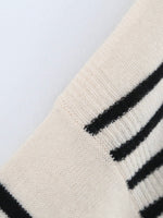 画像をギャラリービューアに読み込む, TOWAVASE バスクプルオーバー (タートルネック) 一本どり[mdm02-03]
