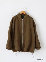 画像をギャラリービューアに読み込む, ALWEL ボリュームボンバージャケット [CRINY-1]
