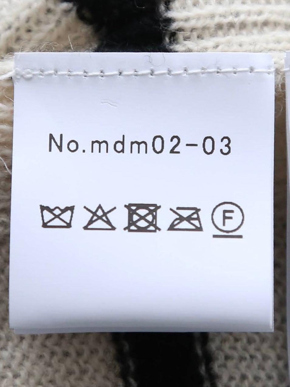 TOWAVASE バスクプルオーバー (タートルネック) 一本どり[mdm02-03]