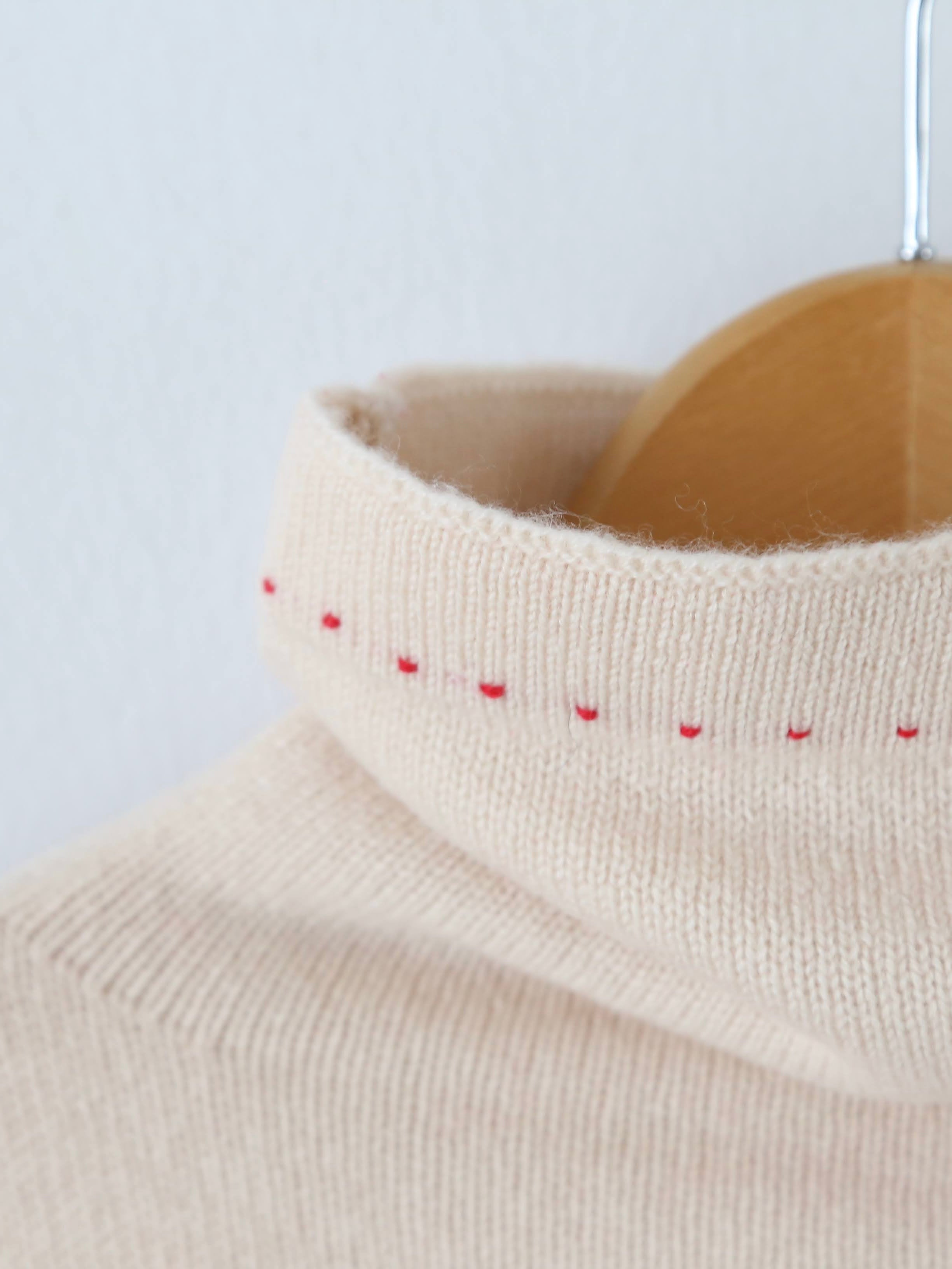 TOWAVASE バスクプルオーバー (タートルネック)二本どり[mdm02-04]