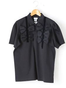 noir kei ninomiya 綿ポンチ Tシャツ ダブルリボン 5つリボン – CREER