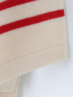 画像をギャラリービューアに読み込む, TOWAVASE バスクプルオーバー (タートルネック)二本どり[mdm02-04]
