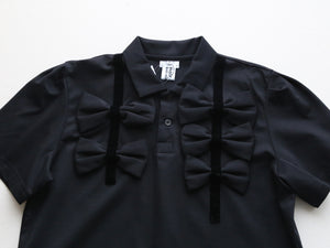 noir kei ninomiya 綿ポンチ Tシャツ ダブルリボン 5つリボン – CREER
