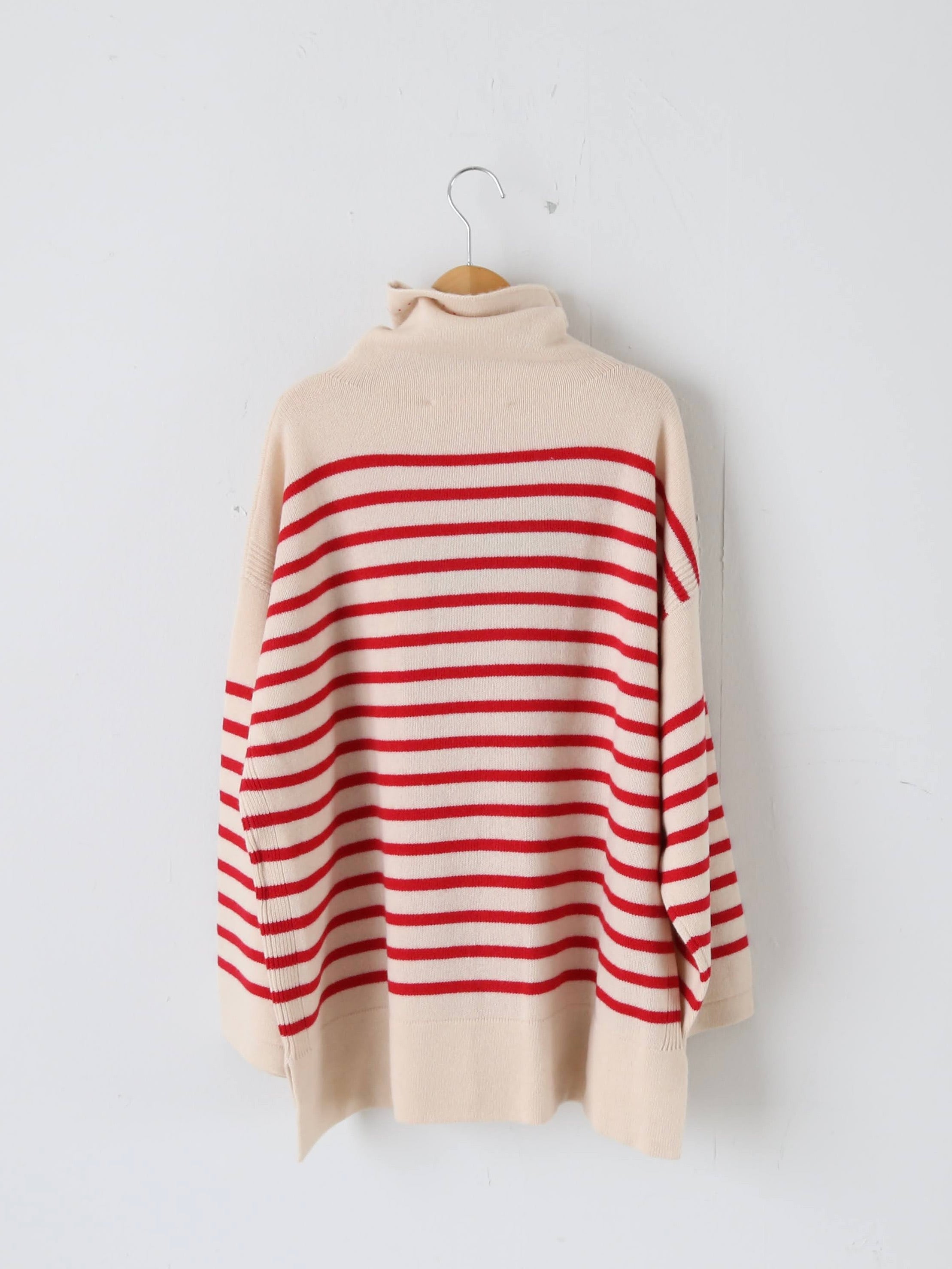 TOWAVASE バスクプルオーバー (タートルネック)二本どり[mdm02-04]