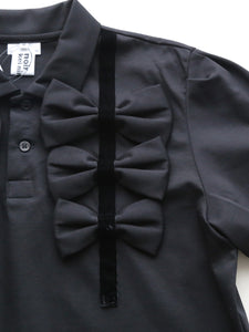 noir kei ninomiya 綿ポンチ Tシャツ ダブルリボン 5つリボン – CREER