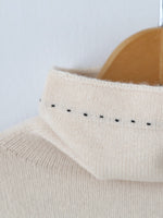 画像をギャラリービューアに読み込む, TOWAVASE バスクプルオーバー (タートルネック)二本どり[mdm02-04]
