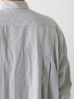 画像をギャラリービューアに読み込む, TOUJOURS バックサイドワンウェイプリーツドシャツドレス [YM43PD04]
