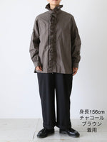 画像をギャラリービューアに読み込む, TOUJOURS ラッフルシャツ [MM43ES01]
