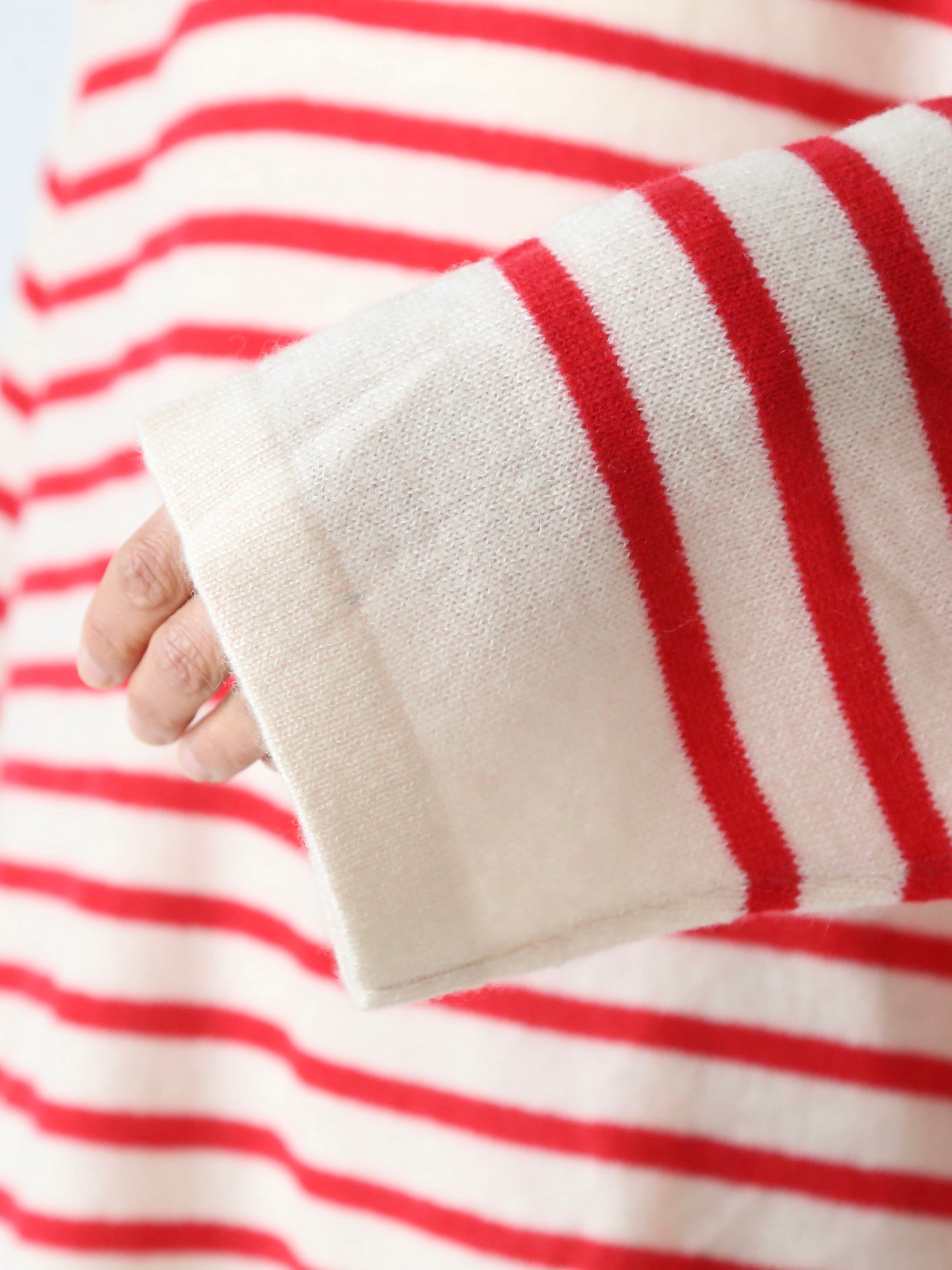 TOWAVASE バスクプルオーバー (タートルネック) 一本どり[mdm02-03]