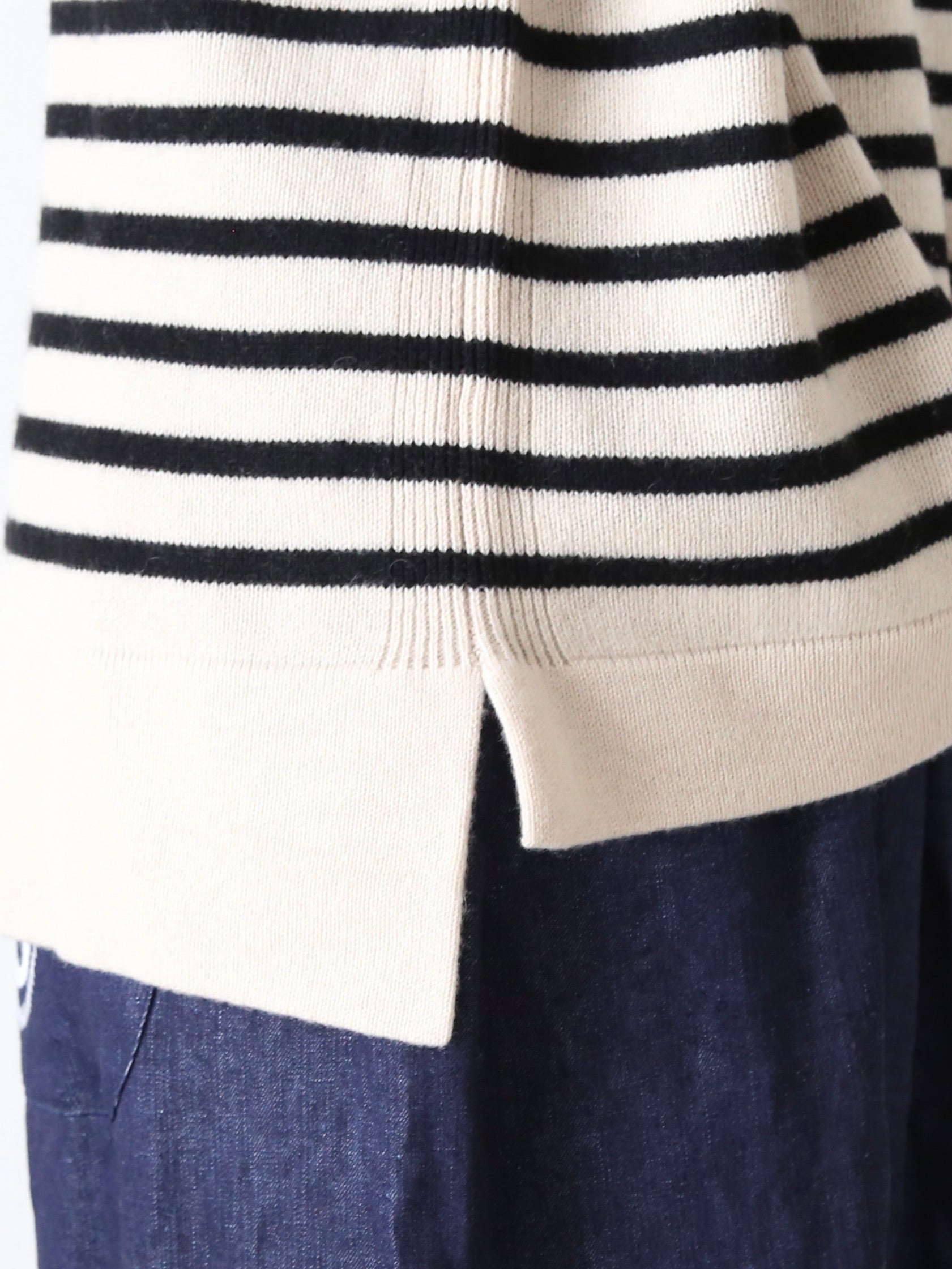 TOWAVASE バスクプルオーバー(ボートネック) 二本どり [mdm02-02]