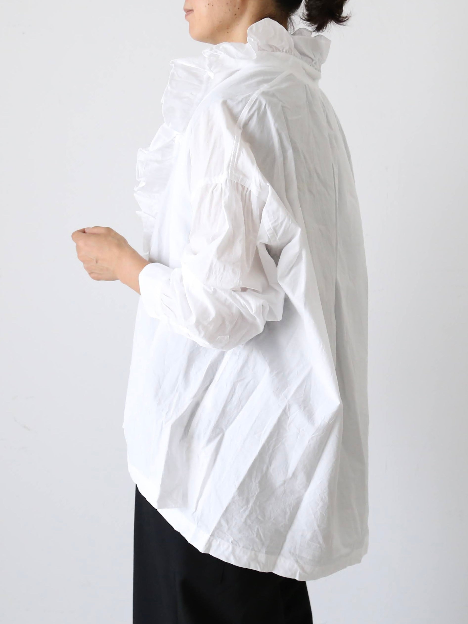 TOUJOURS ラッフルシャツ [MM43ES01] – CREER