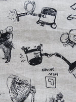 画像をギャラリービューアに読み込む, R&amp;D.M.Co- グラフティドローストリングバッグ(L) [7959]
