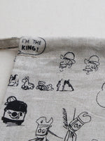 画像をギャラリービューアに読み込む, R&amp;D.M.Co- グラフティドローストリングバッグ(L) [7959]
