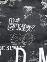 画像をギャラリービューアに読み込む, R&amp;D.M.Co- グラフティドローストリングバッグ(L) [7959]
