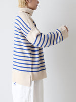 画像をギャラリービューアに読み込む, TOWAVASE バスクプルオーバー (タートルネック)二本どり[mdm02-04]
