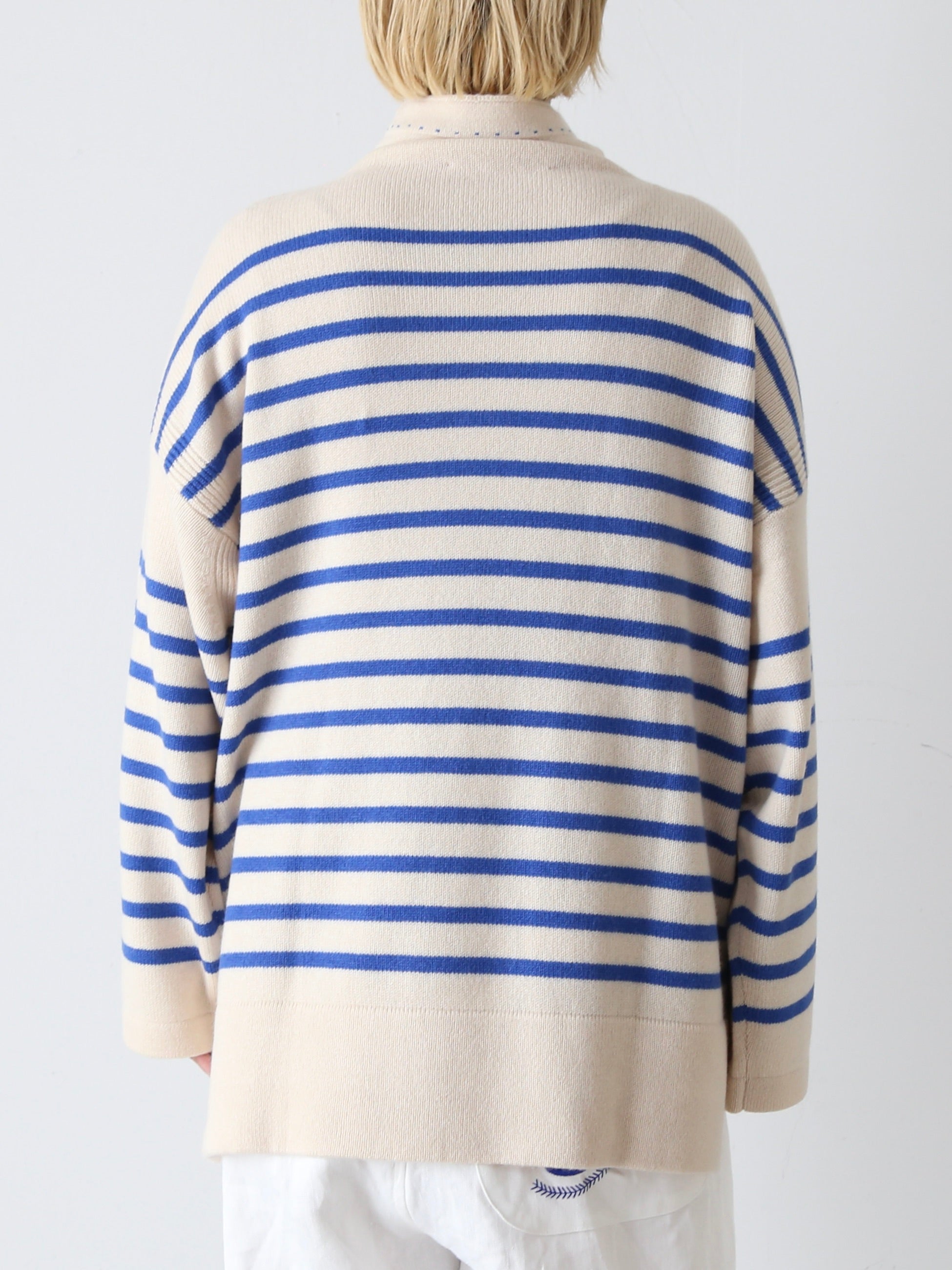 TOWAVASE バスクプルオーバー (タートルネック)二本どり[mdm02-04]