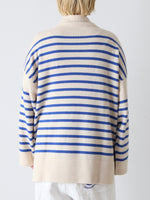 画像をギャラリービューアに読み込む, TOWAVASE バスクプルオーバー (タートルネック)二本どり[mdm02-04]
