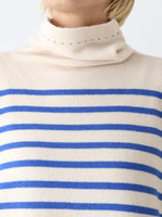 画像をギャラリービューアに読み込む, TOWAVASE バスクプルオーバー (タートルネック)二本どり[mdm02-04]
