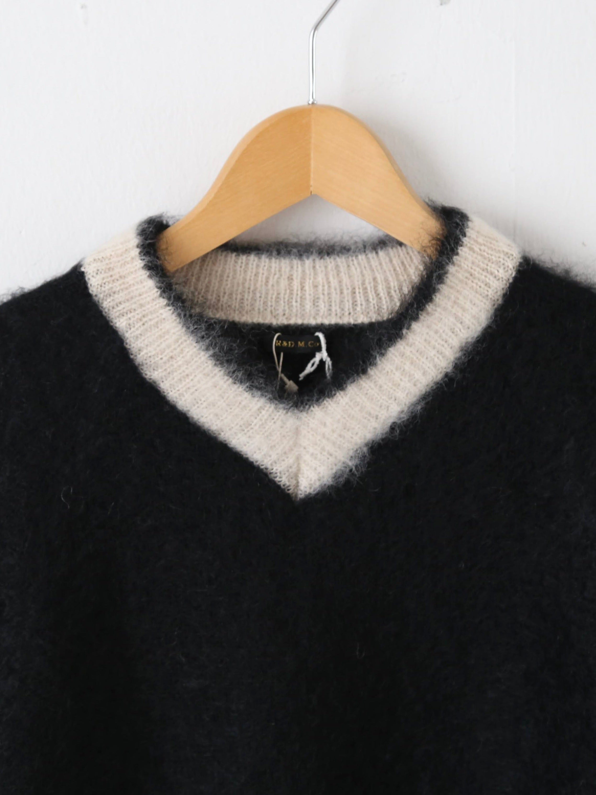 R&D.M.Co- モヘアクリケットセーター [7827]