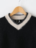 画像をギャラリービューアに読み込む, R&amp;D.M.Co- モヘアクリケットセーター [7827]
