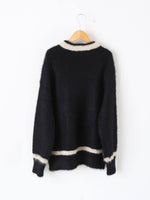 画像をギャラリービューアに読み込む, R&amp;D.M.Co- モヘアクリケットセーター [7827]
