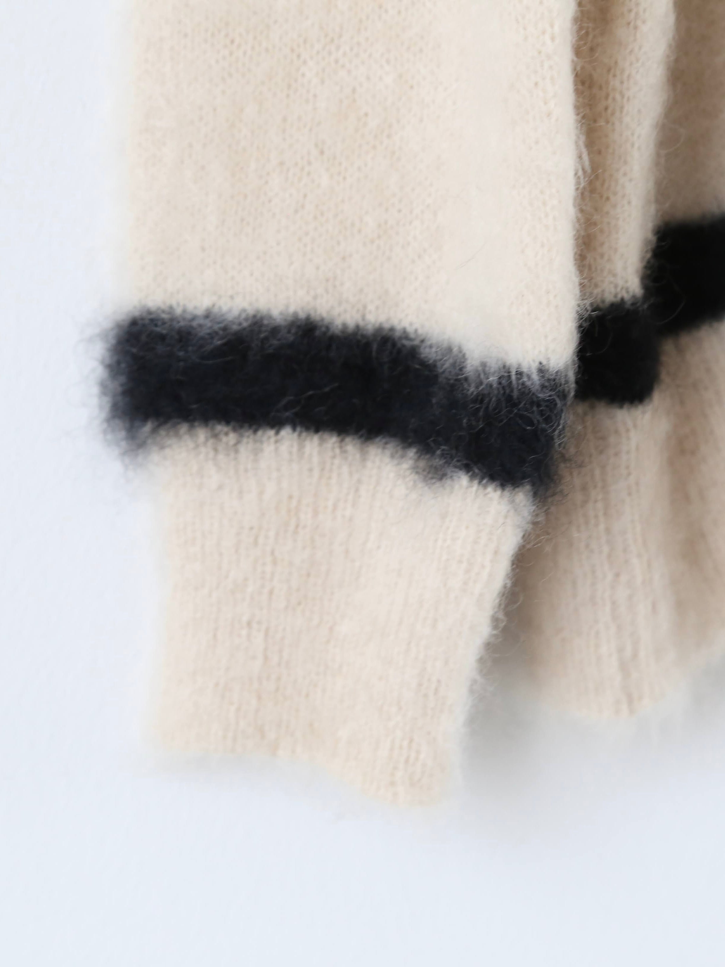 R&D.M.Co- モヘアクリケットセーター [7827]