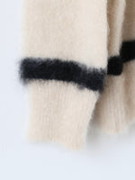 画像をギャラリービューアに読み込む, R&amp;D.M.Co- モヘアクリケットセーター [7827]
