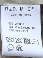 画像をギャラリービューアに読み込む, R&amp;D.M.Co- カシミヤメリノフーディ [7831]
