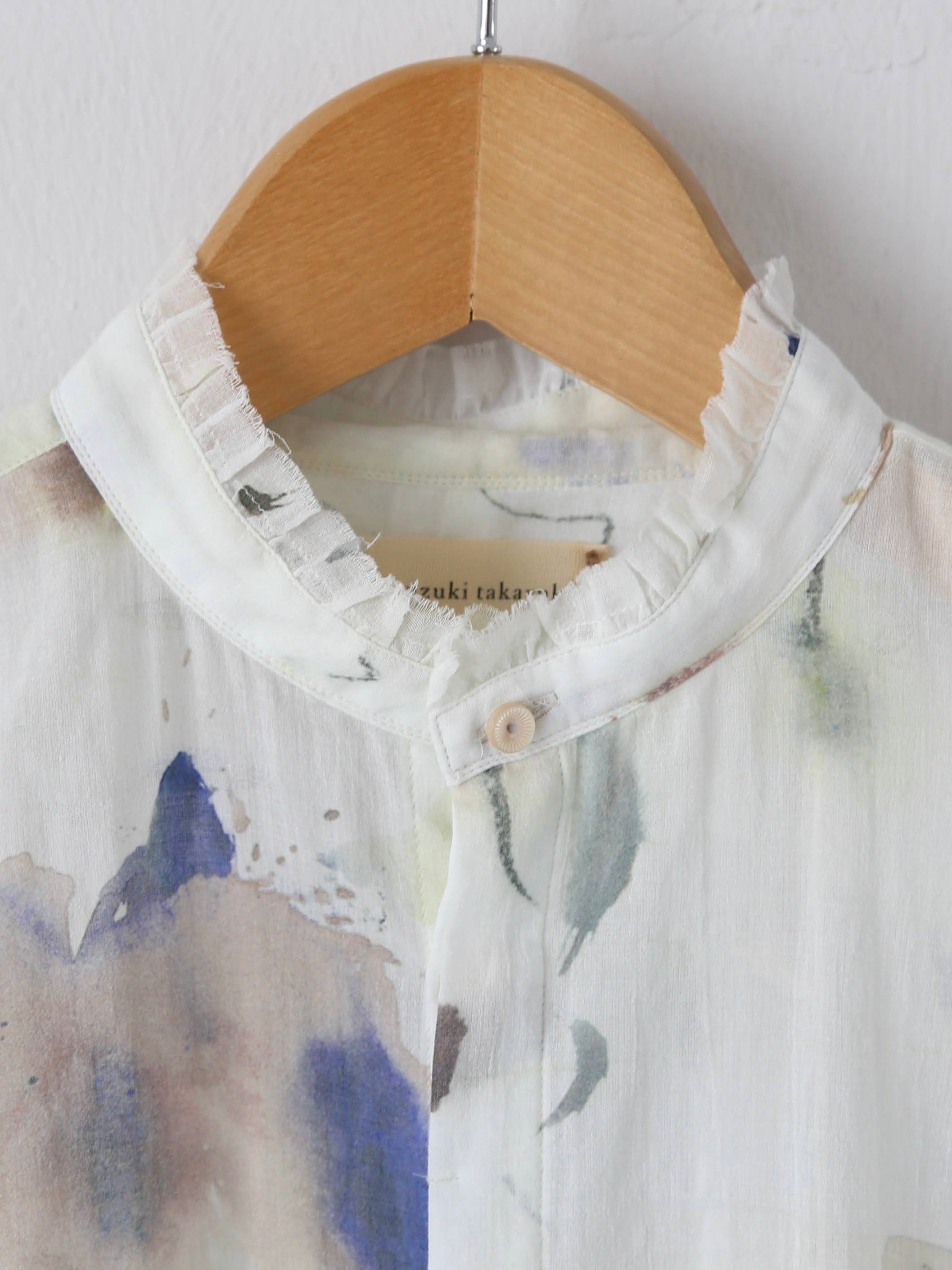 suzuki takayuki ビショップスリーブブラウス [B251-08]