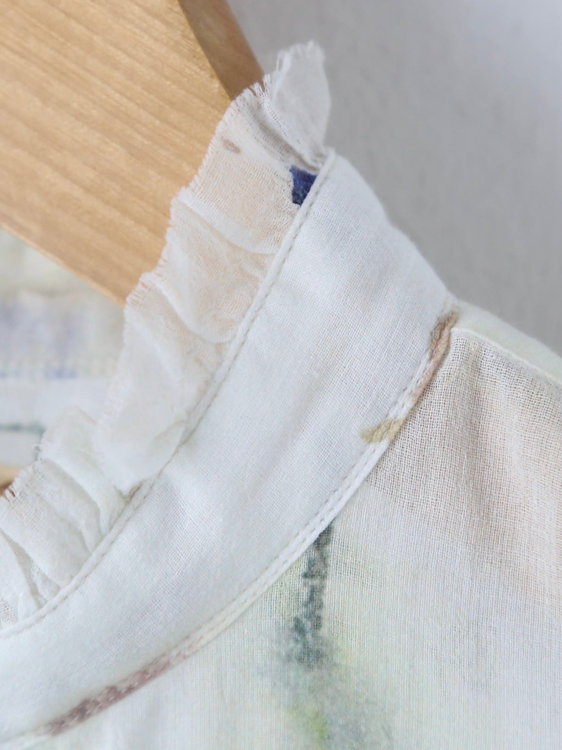 suzuki takayuki ビショップスリーブブラウス [B251-08]