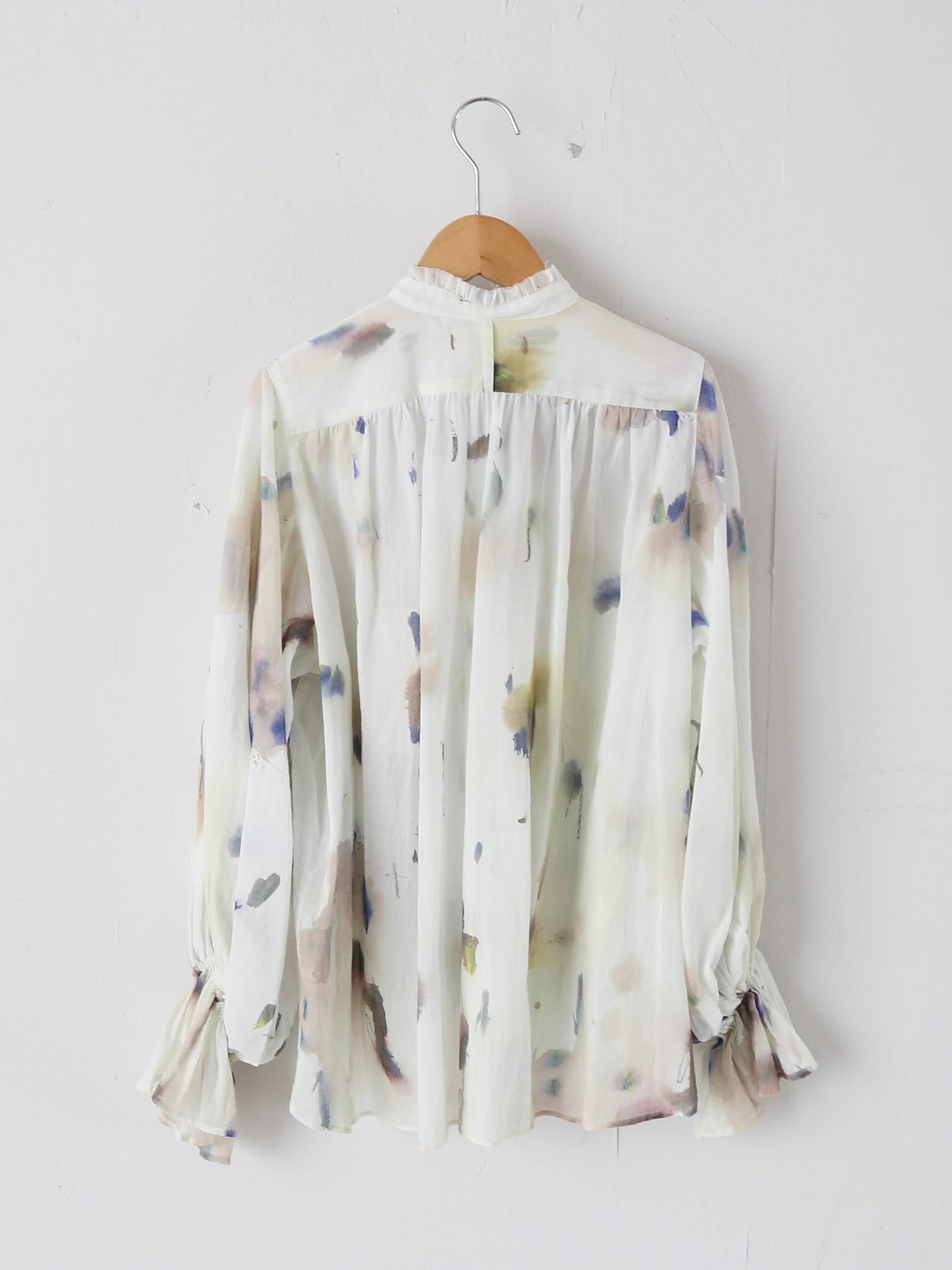 suzuki takayuki ビショップスリーブブラウス [B251-08]